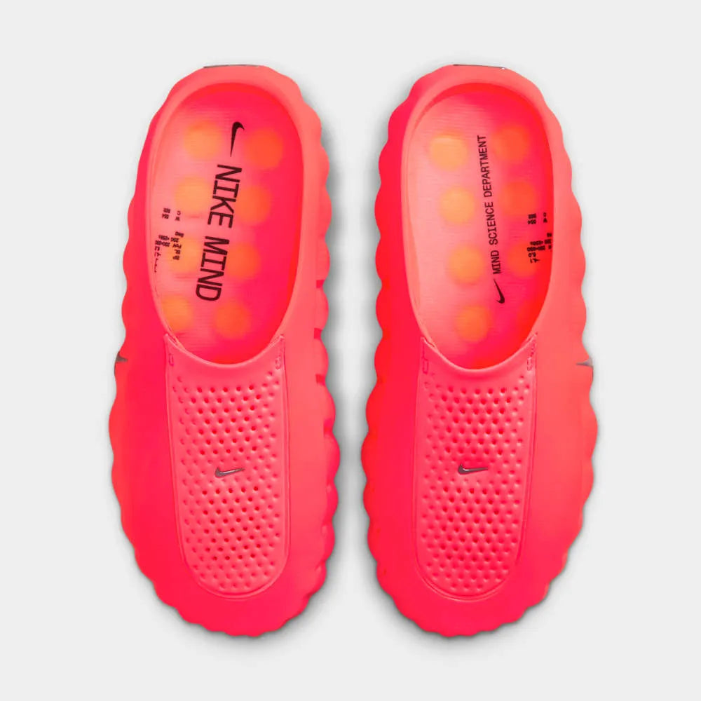 NIKE MIND 001 MULE "SOLAR RED"