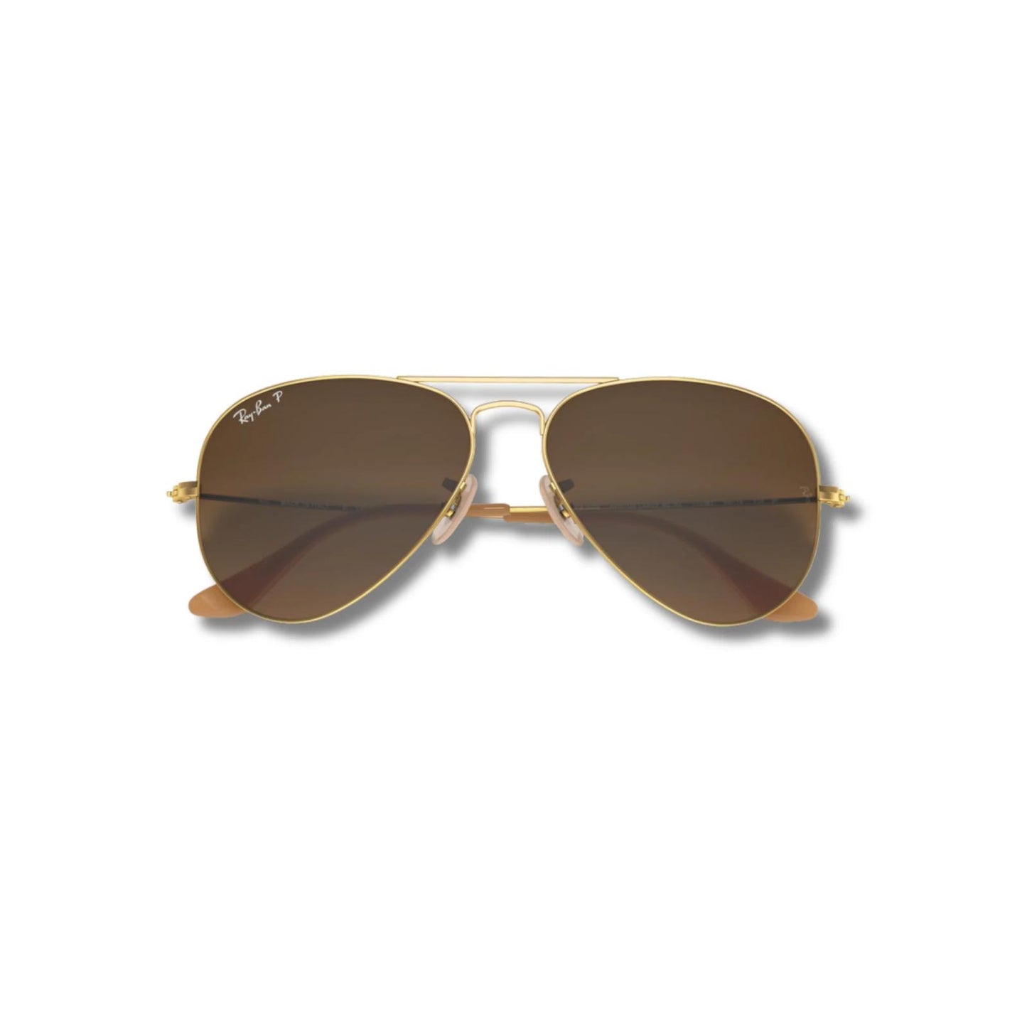 Lentes de Sol RB Aviator Marrón Degradado
