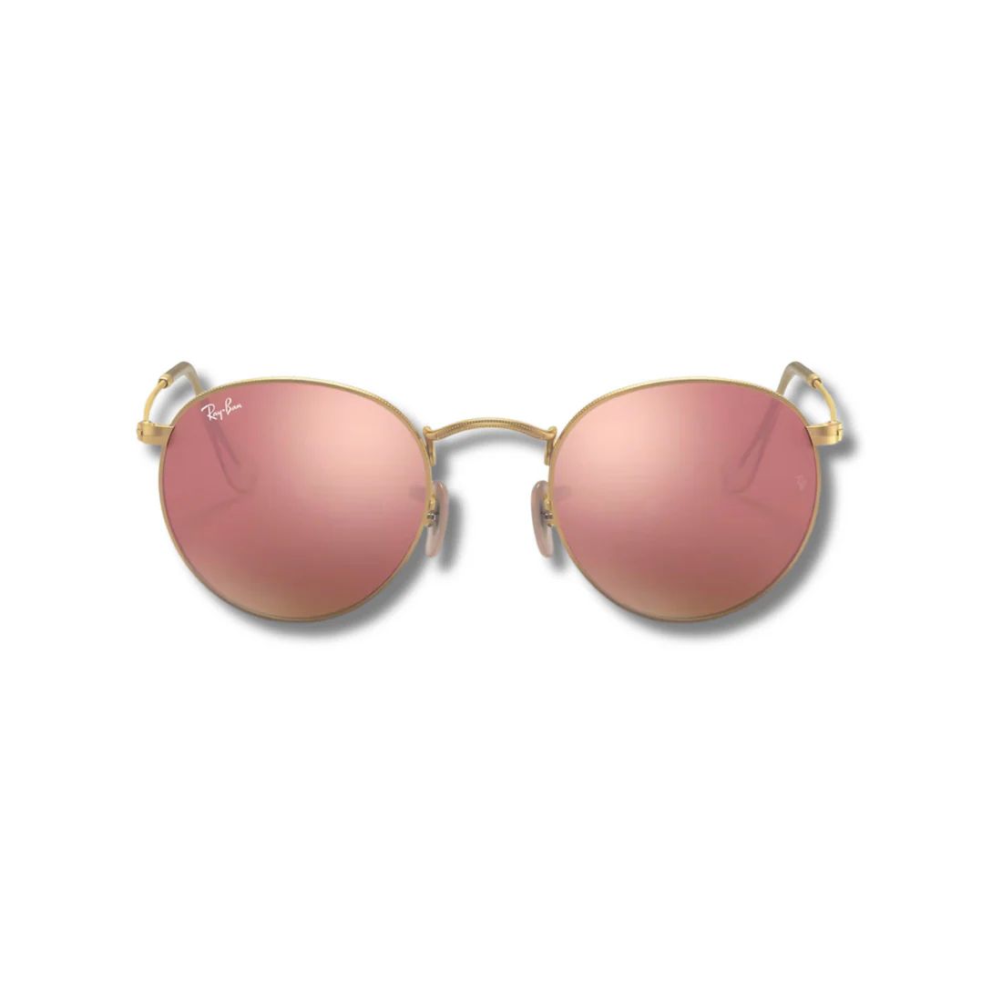 Lentes de Sol  RB Round Metal Rose Flash