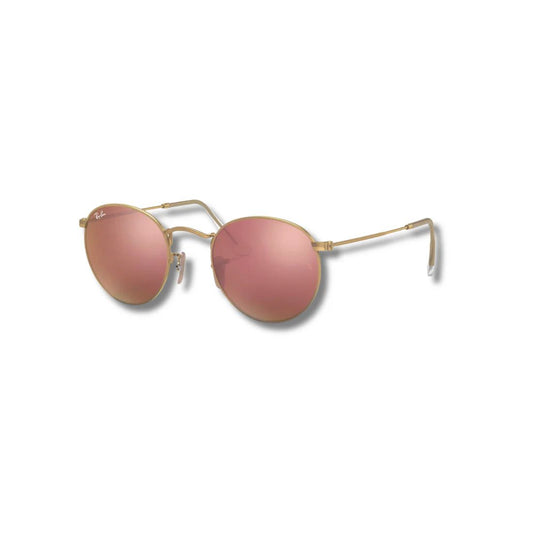 Lentes de Sol  RB Round Metal Rose Flash
