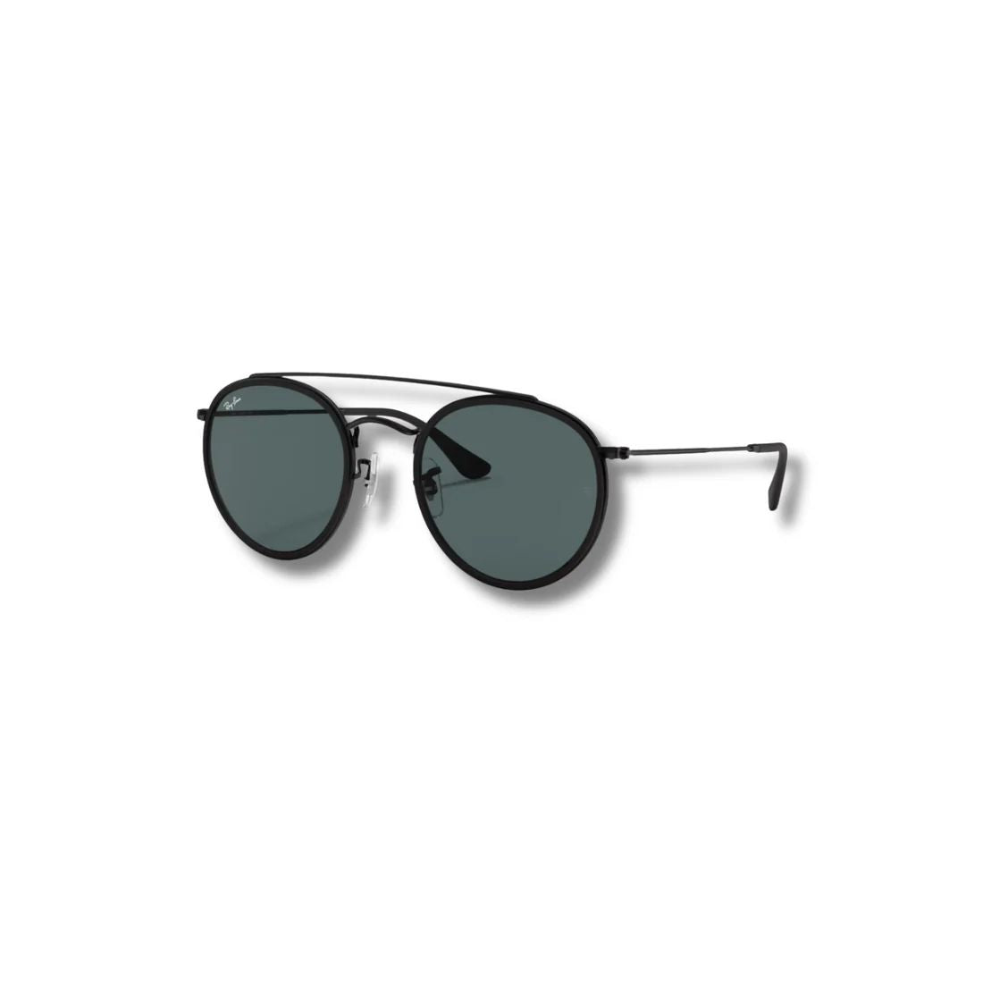 Lentes de Sol RB Round Double Bridge Black