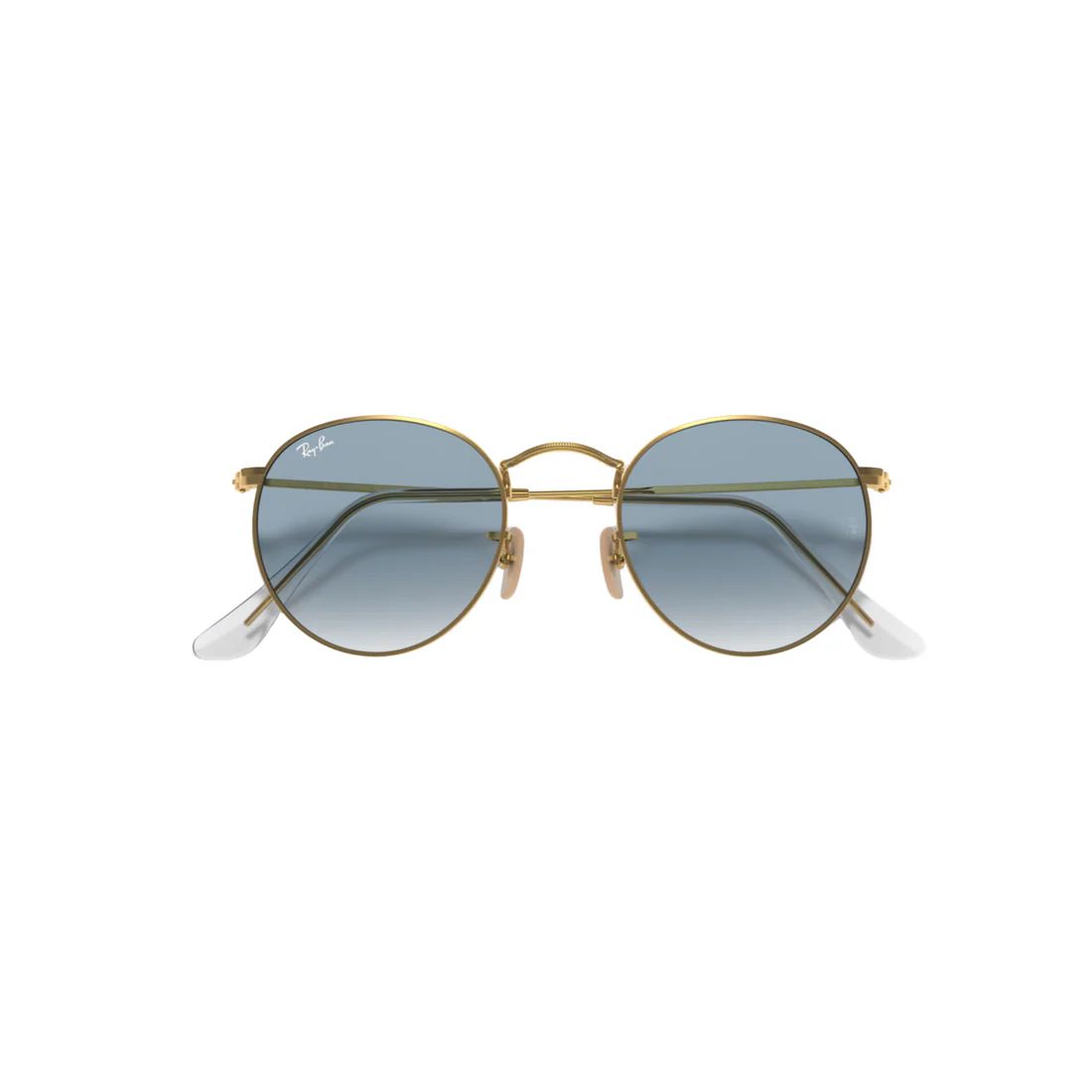 Lentes de Sol RB Round Metal Blue Gradient