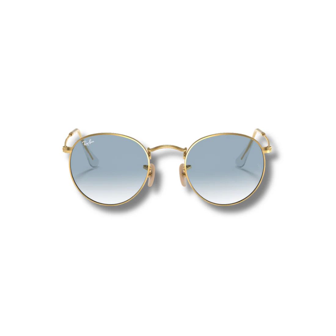 Lentes de Sol RB Round Metal Blue Gradient
