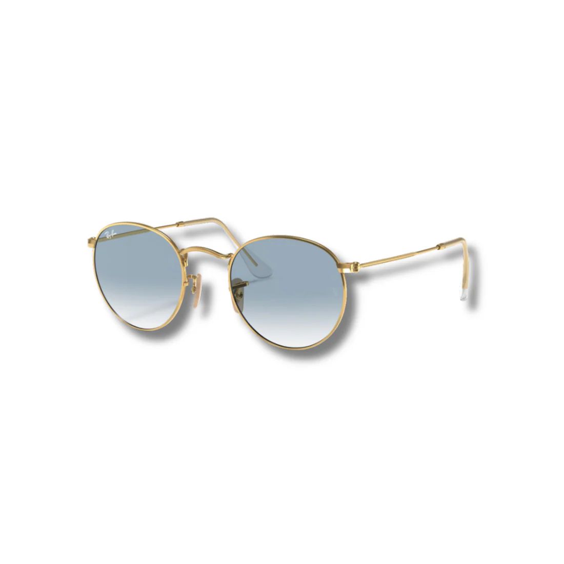 Lentes de Sol RB Round Metal Blue Gradient