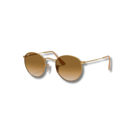 Lentes de Sol RB Round Metal Brown Gradient