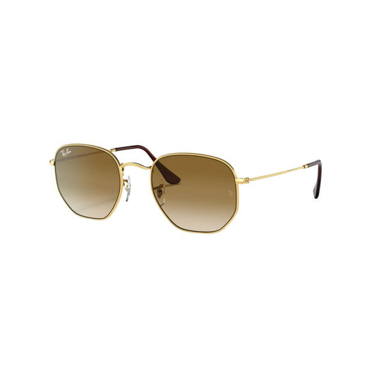 Lentes de Sol RB Hexagonal Brown Gradient