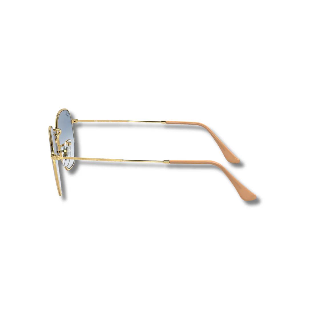 Lentes de Sol RB Hexagonal Blue Gradient