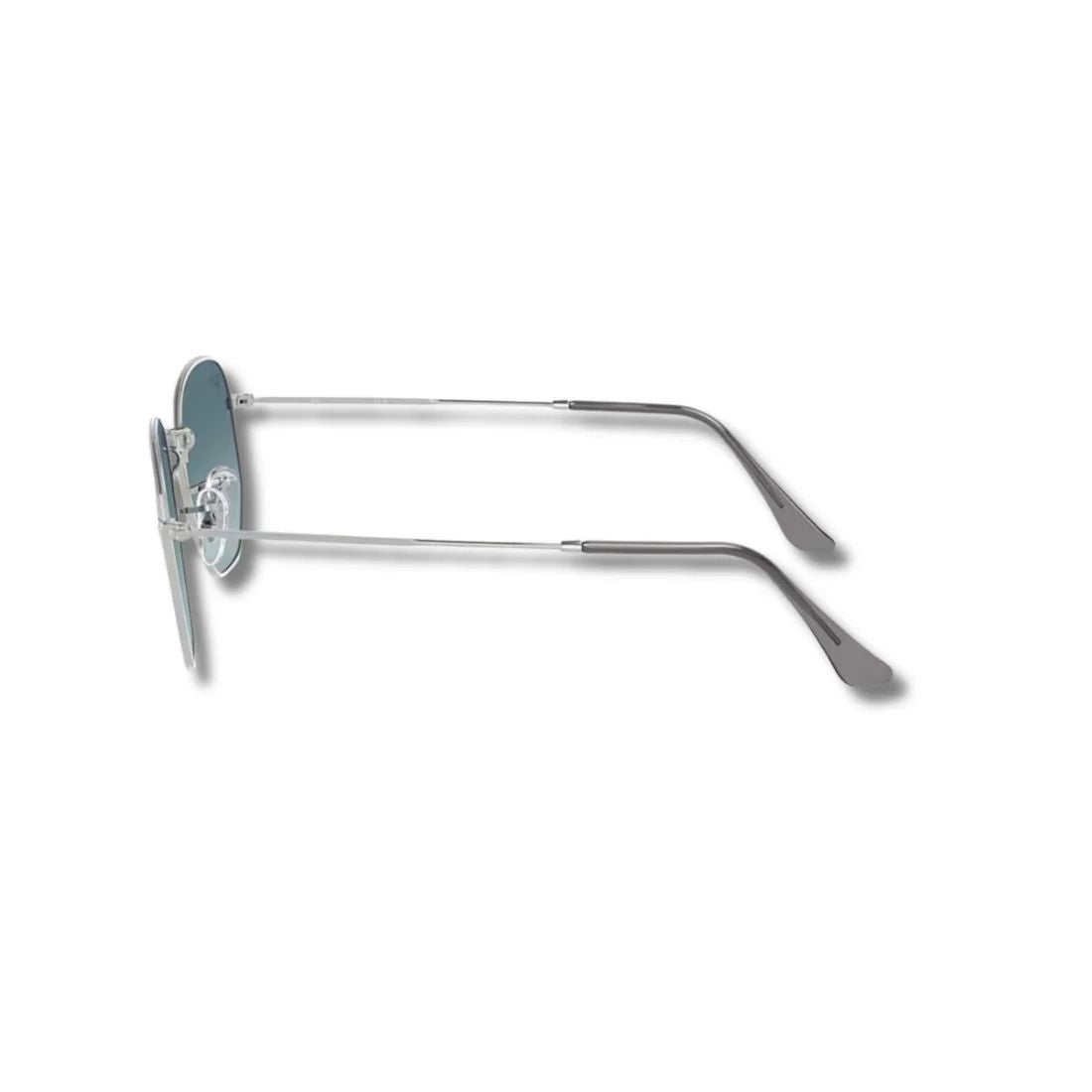 Lentes de Sol RB Hexagonal Blue Silver