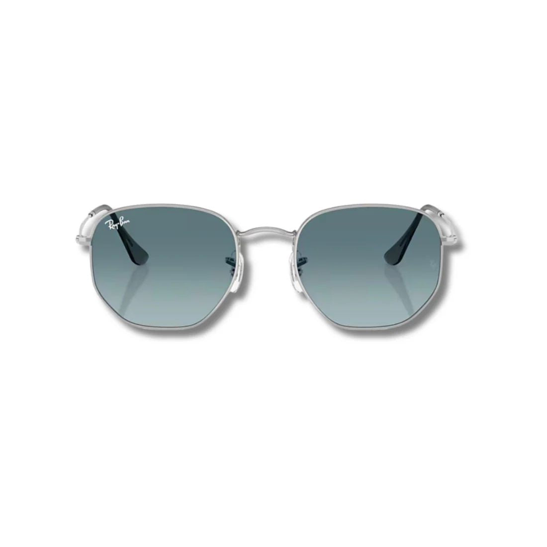 Lentes de Sol RB Hexagonal Blue Silver
