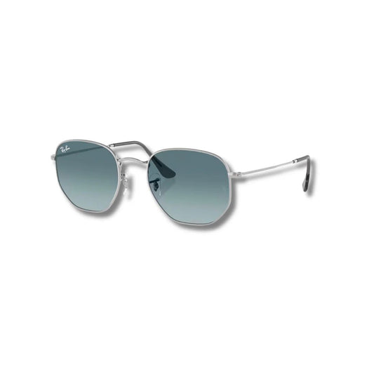 Lentes de Sol RB Hexagonal Blue Silver