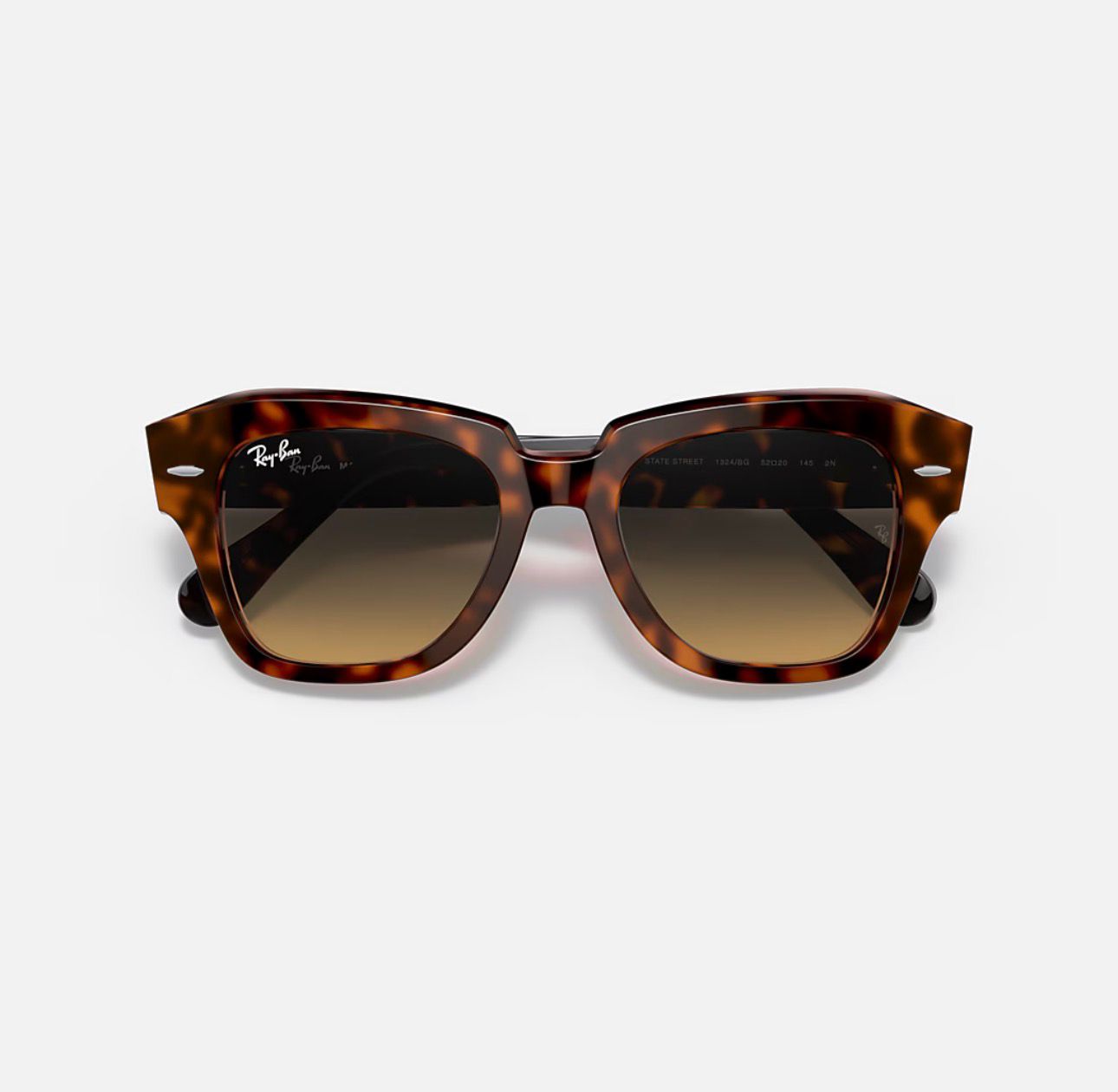 Wayfarer Polished Havana On Transparent